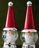 Santa Salt & Pepper Shakers