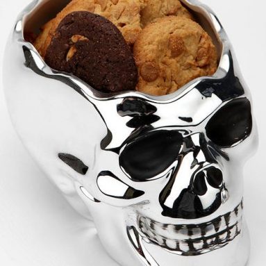 Skull Cookie Jar