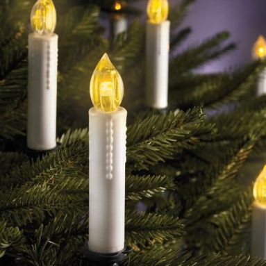 The Cordless Christmas Tree Candles.