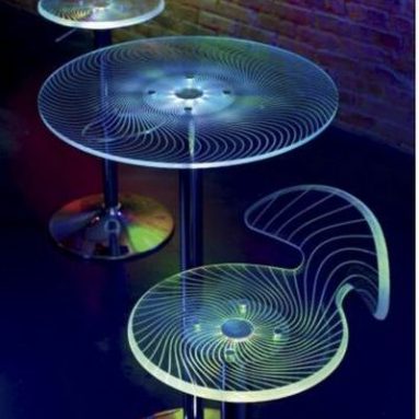 Beam Me Up Bar Table