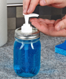 Mason Jar Condiment Dispenser