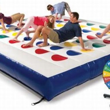 The Inflatable Outdoor Color Dot Game