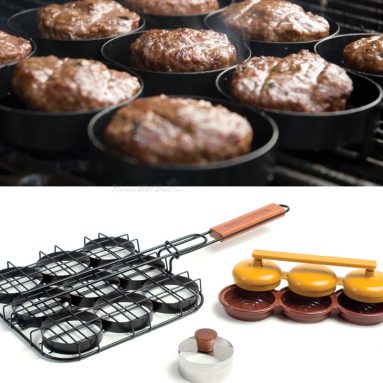 3-in-1 Sliders Grill Basket