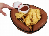 Baseball Glove Chip & Dip Bowl