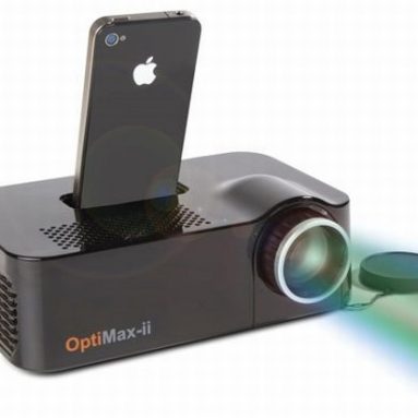 The iPhone Video Projector