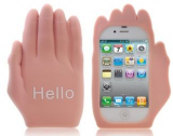 Hello Palm Shaped Silicone Case for iphone 4/ 4S