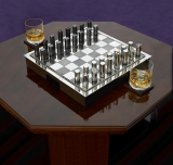 RALPH LAUREN HOME Hammond Chess Set