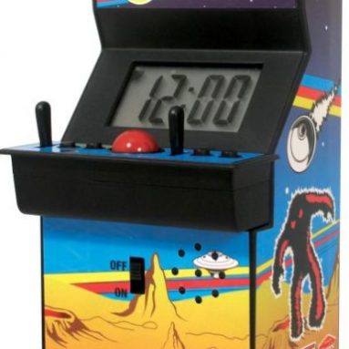 Arcade Machine Alarm Clock