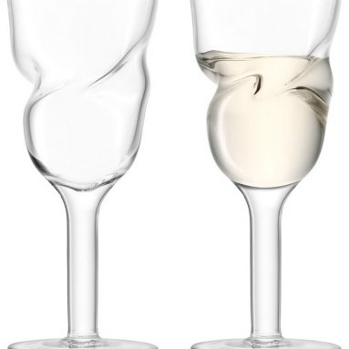helix wine glasses