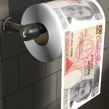 Â£50 Million Toilet Paper
