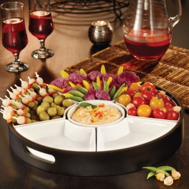 Deluxe Round 7-Piece Serving Set