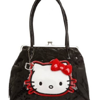 Hello Kitty Kiss-lock Purse