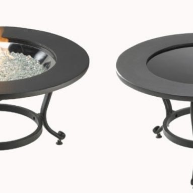 Outdoor Saturn Gas Fire Pit Table