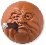 Terra Cotta Stogie Face