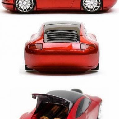 Car Shape Optical Mouse