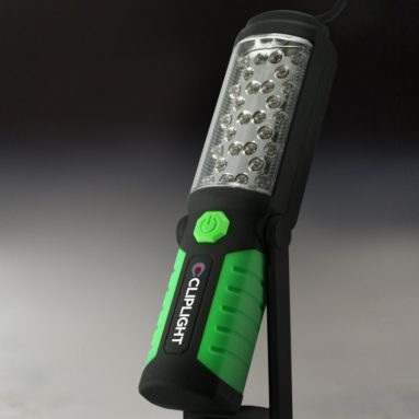 Cliplight 28 LED Powerful Work Light 5 LED Flashlight
