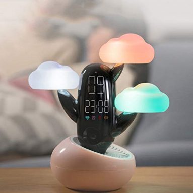 Cloud Weather time Light Intelligent Sensing Fun Alarm Clock