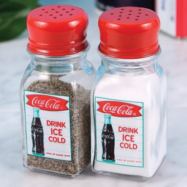 Coca-Cola Salt and Pepper Shakers