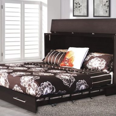 Coffee Queen Cabinet Bed