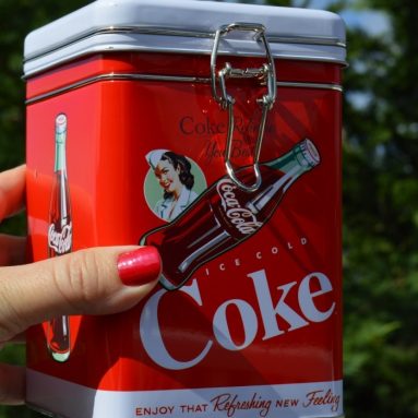 Coke Kitchen Storage Jar Canister