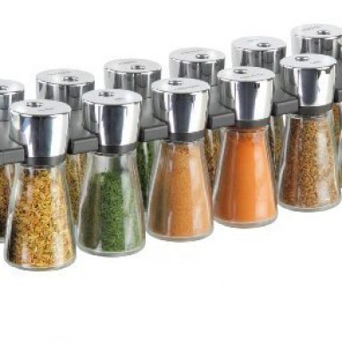Jar Filled Herb and Spice Rack