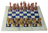 Collectible Chess Game Board Set made with Australian Marble
