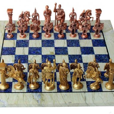 Collectible Chess Game Board Set made with Australian Marble