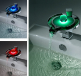 56% Discount: Color Changing LED Waterfall Bathroom Sink Faucet