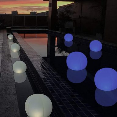 Color-Changing Solar LED Ball