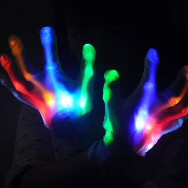 Color Changing LED Gloves