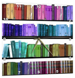 Colorful Bookshelf Books – Rainbow Bookshelves