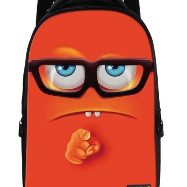 Colorful Cool Smile Emoji Backpack
