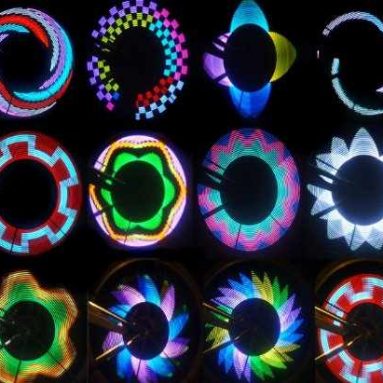 Colorful Rainbow 32 LED Wheel Signal Lights lamp
