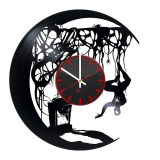 Comics Hero Handmade Vinyl Record Wall Clock