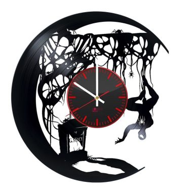 Comics Hero Handmade Vinyl Record Wall Clock