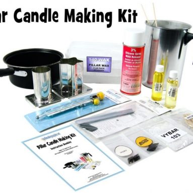 Complete Scented Pillar Candle Making Kit