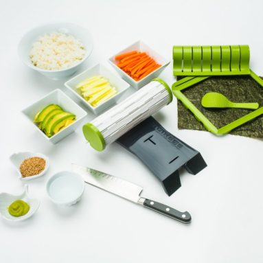Complete Sushiquik Starter Sushi Kit with Rice Cooker