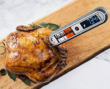 Dual Meat Thermometer With Digital Thermonuclear & Infrared Readings Dust and Splash Proof