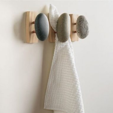 Sea Stones Coat Hooks Single