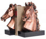 Copper Horse Bust Bookends