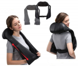 Cordless 12 nodes Shiatsu Massager with Longer Straps and Velcro