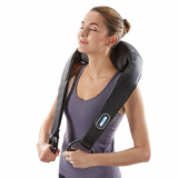 Cordless Shiatsu Neck & Back Massager with Heat