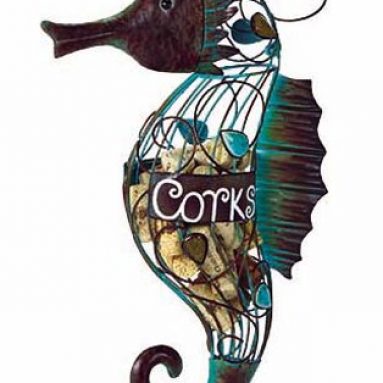 Cork Caddy: Sea Horse Picnic Plus