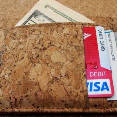 Cork Wallet Money Clip