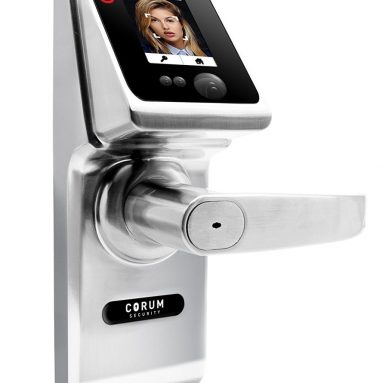 Biometric Keyless 4-in-one Facial Recognition Smart Door Lock Knob RFID Passcode with Touch Screen