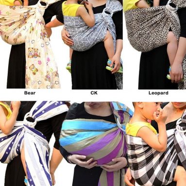 Cotton Adjustable Baby Carrier Infant Lightly Padded