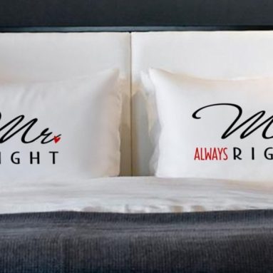 Couples Pillowcases