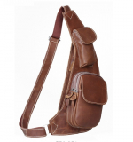 Cow Leather Cross Chest Shoulder Sling Bag