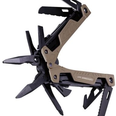 Coyote Tan w/Molle Black Sheath