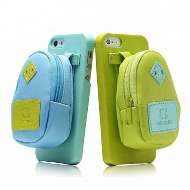 Creative Backpack Storage Leather Phone Case